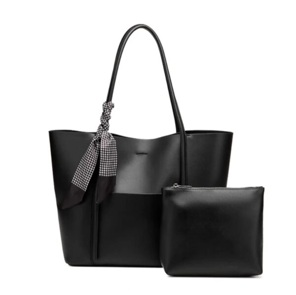 ClassicTone Solid Color Tote Bag
