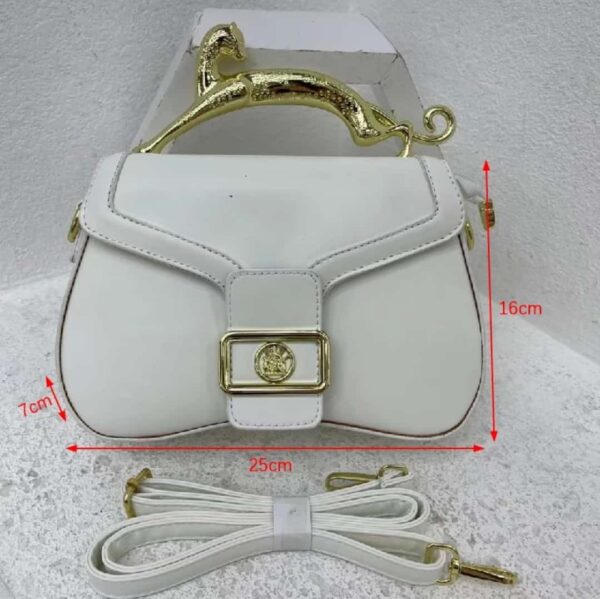 AriaBold Structured Shoulder Bag - Image 3
