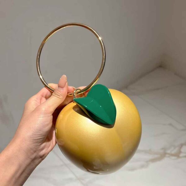 Apple-shaped evening bag - Image 7