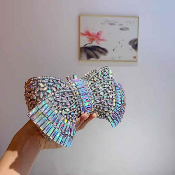 Feather-like evening bag - Image 6