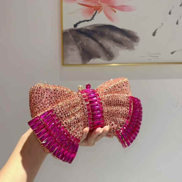 Feather-like evening bag - Image 4