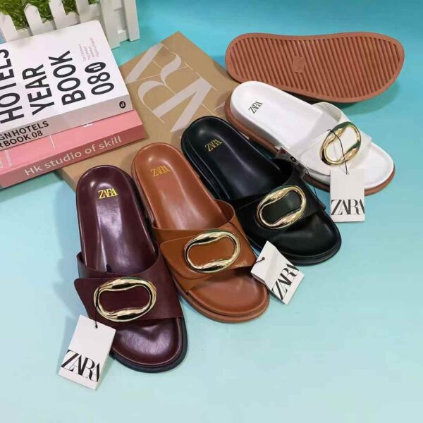 BreezeGlow Flat Sandals - Image 2