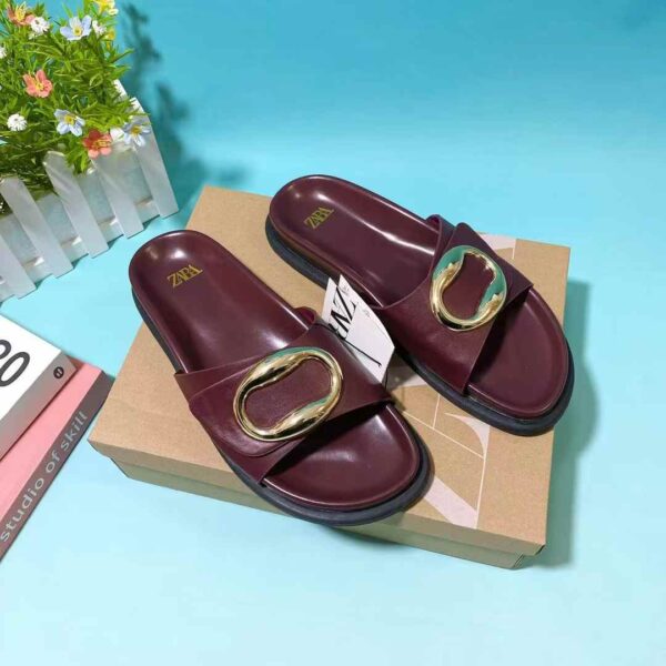 BreezeGlow Flat Sandals - Image 5