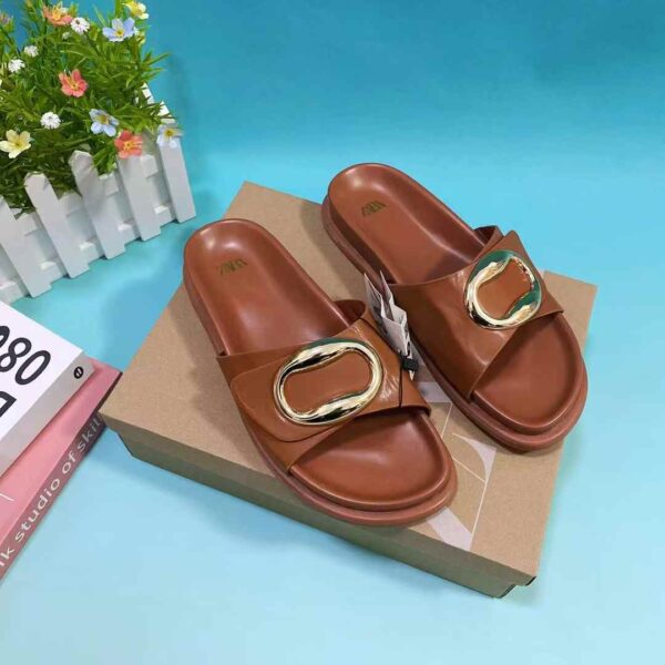 BreezeGlow Flat Sandals - Image 3